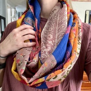 Anthropologie (Moksha Fine Wovens) Wool Infinity Scarf